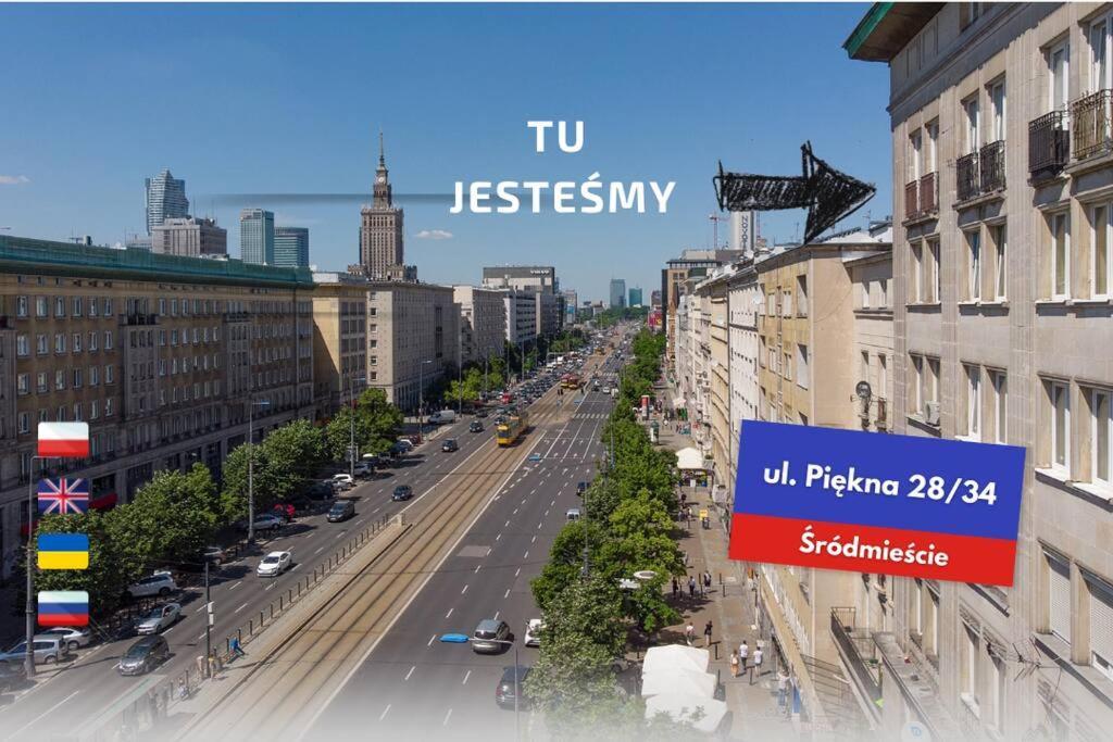 Lux Apartament W Centrum, Plac Konstytucji, Klimatyzacja, Widokowy Διαμέρισμα Βαρσοβία Εξωτερικό φωτογραφία